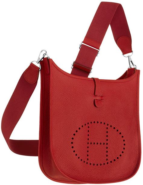 cost of hermes evelyne bag.